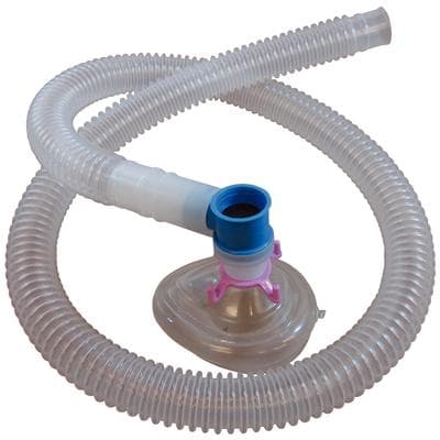 Keystone Comfort Cushion Nasal Hood, Adult, Without Scavenger, Single Circuit, 6070110 thumbnail 5