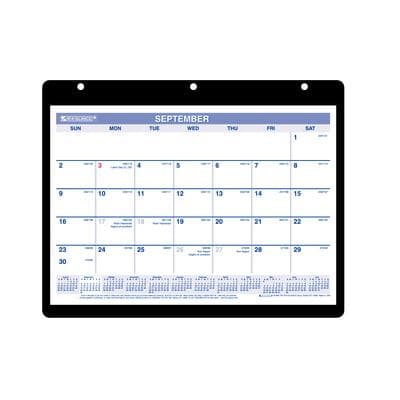 Monthly Desk/Wall Calendar, 12 Month, 11" x 8-1/4", AAG SK8-00 - Monthly Desk/Wall Calendar - Monthly Desk/Wall Calendar – 12 Month, 11" x 8 1/4" - Image 1