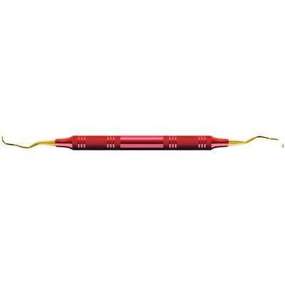 American Eagle Instruments Langer 1-2 XP Curette, 3/8" Red, EagleLite Resin Handle, AECL1-2XPX thumbnail 7