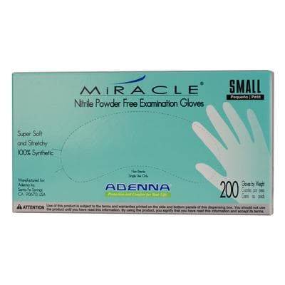Adenna Miracle® Nitrile Exam Gloves, Powder-Free, Non-Sterile, Small, Blue, 200/Box, MIR162 thumbnail 14