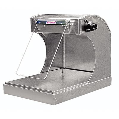 Handler 85WL-R Splash Hood with Lite Right, 10" Wide Aluminum with Insert Pan thumbnail 8