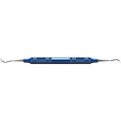 American Eagle Instruments Sickle Scaler, #2YS-3YS (#34-35 Jacquette) Miniature Posterior, Double-Ended, EagleLite Resin Handle, 3/8", Blue, 1/Pk, AES2YS-3YSX thumbnail 9