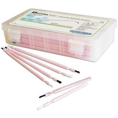 Centrix Benda Twin Disposable Double-Ended Brush Applicators, Regular Point, Pink, 200/Box, 370105 thumbnail 12