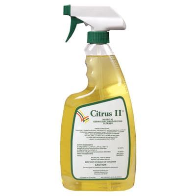 Citrus II Germicidal Deodorizing Cleaner, 22 oz Spray Bottle, Fresh Citrus, 633712927 thumbnail 7