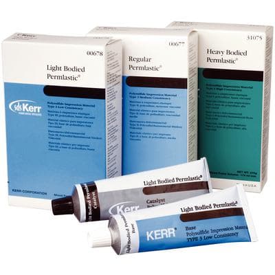 Kerr Permlastic Heavy-Bodied Polysulfide Impression Material, Bulk Package (24 x 100 g Base Tubes, 12 x 70 g Catalyst Tubes, 3240 g Total), 16410 thumbnail 8