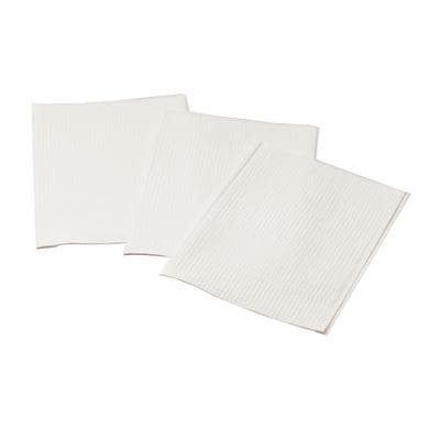 Tidi Products Autoclavable Towel, 19" x 30", White, 3-Ply (Tissue/Poly/Tissue), 300/Case, 8251 thumbnail 7