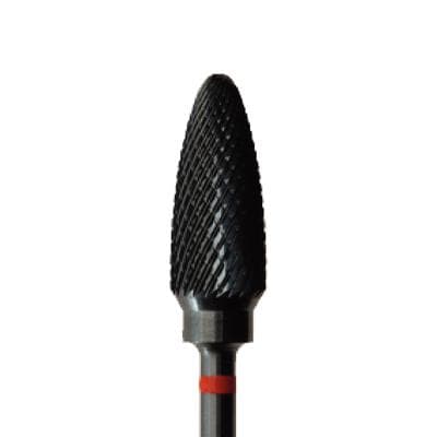 Black Cobra Tungsten Carbide Lab Cutter, Fine, Tapered Round End, 6.0 mm Diameter, 14.7 mm Head Length, HP Handpiece, B251F-060 thumbnail 5
