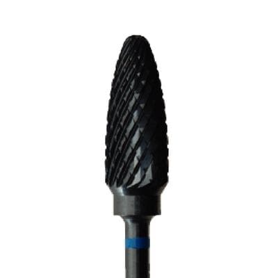 Meisinger Black Cobra Tungsten Carbide Lab Cutter, B251G-060, HP, 6.0 mm Diameter, 14.7 mm Head Length, Coarse, Blue Ring thumbnail 5