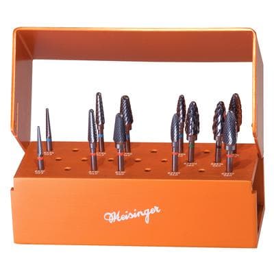 Meisinger Black Cobra Tungsten Carbide Cutter Set #2740, 12-Piece Lab Kit thumbnail 4