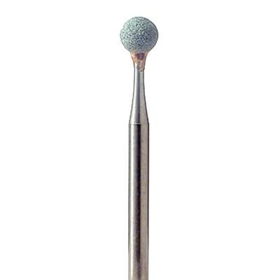 Meisinger 602-040 Green Ceramic Abrasive Point, Medium Grit, HP (Handpiece) Shank, Round, 4mm Head, Pack of 5 thumbnail 3