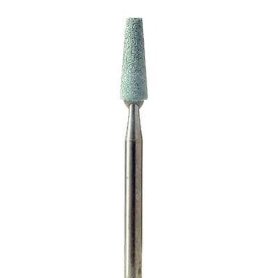 Meisinger 652-035 Green Ceramic Abrasive Mounted Stone, HP Shank, Medium Grit, 3.5 mm, 5/Pkg thumbnail 3