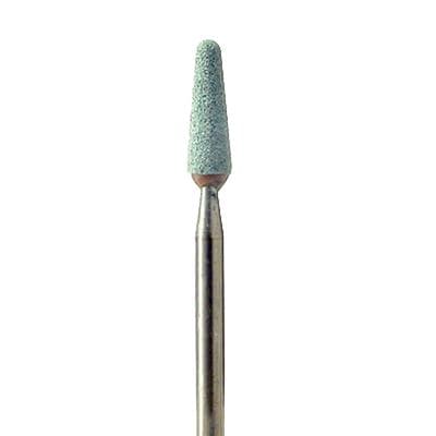 Meisinger Green Ceramic Abrasive Mounted Stone, HP Shank, Medium Grit, Size 035, 5/Pkg - 652R-035 thumbnail 2