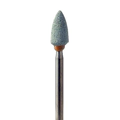 Meisinger 663-060 Green Ceramic Abrasive Mounted Stone, HP Shank, Medium Grit, 5/Pkg thumbnail 2