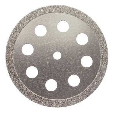Meisinger Multi-Use Diamond Disc, Stiff Perforated Double Sided, HP, #911, 22 mm, Medium, Blue, 1/Pk, 911D-220-HP - Diamond Discs, Stiff Perforated Double Sided, HP, # 911, 22 mm, Medium, Blue, 1/Pk, 911D-220-HP - Image 1