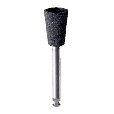 Meisinger Flexible Polisher Cup, Black, Coarse, Right Angle Latch, 5/Pkg, ISO 9504V, 6.5mm Diameter thumbnail 2