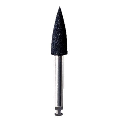 Meisinger 9502V-043 Flexible Polisher Point, RA, Long Pointed, Black, Coarse, 4.3mm, 5/Pkg thumbnail 3