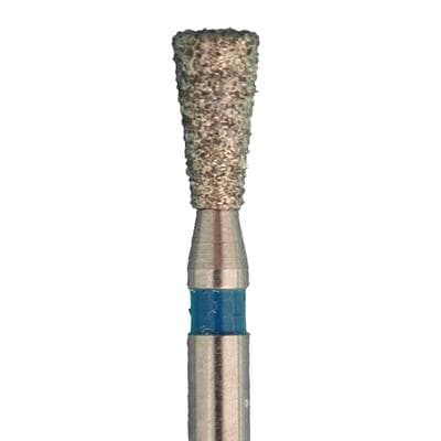 Meisinger Diamond Bur 807-021-HP, Medium Grit, Inverted Cone, Long, Handpiece (HP), 2.1 mm Diameter, 5/Pack thumbnail 4
