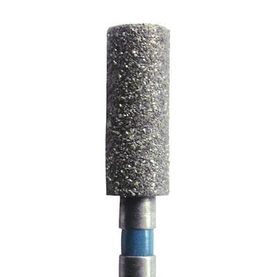 Meisinger 837-027-HP Medium Diamond Bur, Long Cylinder, 2.7 mm Diameter, Handpiece Shank, 5/Pack thumbnail 7