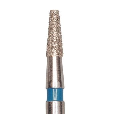 Meisinger 845-012-HP Diamond Bur, Medium Grit, Cone Shape, 1.2 mm Diameter, 5/Pkg thumbnail 2