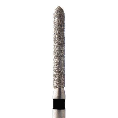 Meisinger 869H-014-FG Super Coarse Diamond Bur, Torpedo, Friction Grip, 1.4 mm, 10 mm Working Length, 5/Pk thumbnail 7