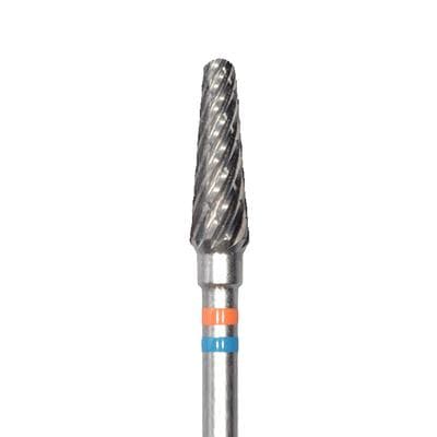 Meisinger Lab Carbide Cutters, Tapered Round End, Cross Cut Fine, HP Handpiece, 4.0mm Diameter, HM79FF-040 thumbnail 6