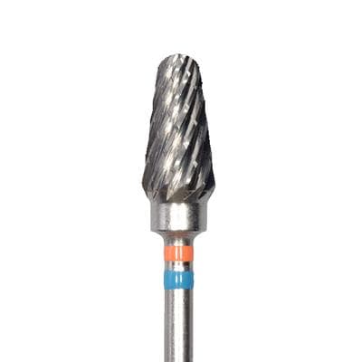 Meisinger Lab Carbide Cutters, Tapered Round End, Cross Cut, Fine, HP, 6.0 mm, HM79FF-060-HP, 1 Each thumbnail 6