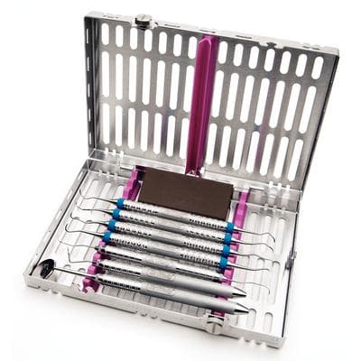 Hu-Friedy IMS Signature Series Collection Prophy Standard Set-Up, Purple, 10-Instrument Cassette, IMPROPHY thumbnail 8