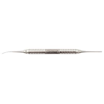 Hu-Friedy Modified PMPI Membrane Placement Instrument, #6 Satin Steel Handle, Double End, Micropoint Tip thumbnail 4