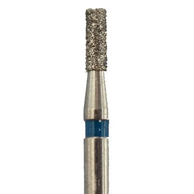 Meisinger 835-012-SS Medium Diamond Bur, Cylinder, Flat End, Friction Grip Short Shank, 1.2 mm Head Diameter, 5/Pk thumbnail 7