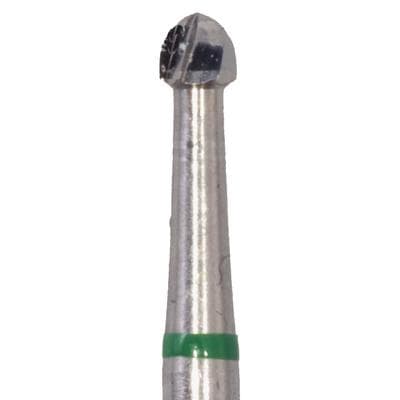 Meisinger Tungsten Carbide Bur HM1S Round FG, #5S, 1.6 mm Diameter, 19 mm Shank, 5/Pkg thumbnail 3