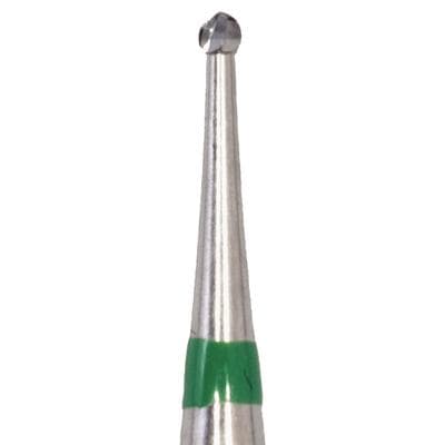 Meisinger Tungsten Carbide Bur HM 1S Round RA, Size #1S, 0.8 mm Diameter, 5/Pkg thumbnail 3