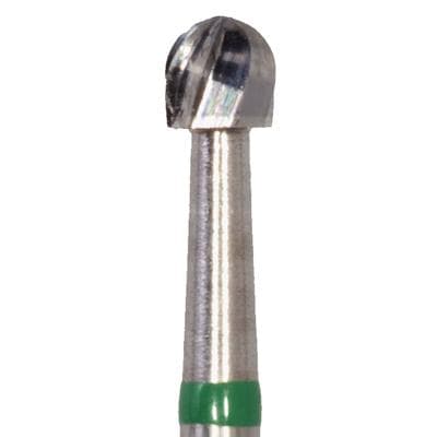 Meisinger Tungsten Carbide Bur #8S, Round, Right-Angle Long (RAL) Shank, 2.3 mm Head, 5/Pkg, HM1S-023-RAL thumbnail 4