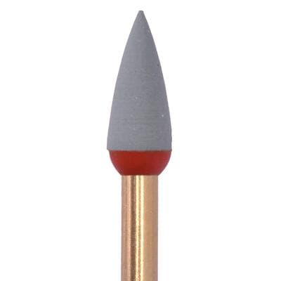 Meisinger Luster Hybrid Diamond Polisher, RA Right Angle, Point, Grey, 4.0mm, 2/Pkg, 9780-040 thumbnail 3
