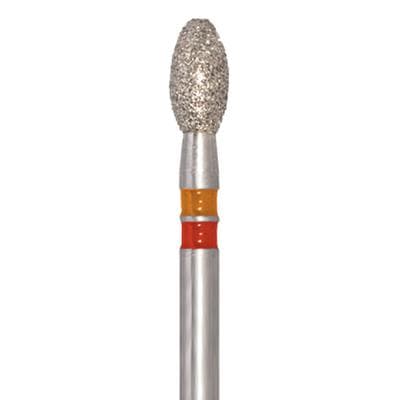 Meisinger Zirconia Diamond Bur, FG, Football, #833, 2.3 mm, Fine, Red, 5/Pk, Z833F-023-FG thumbnail 14
