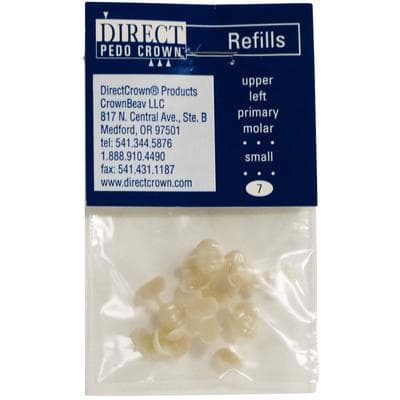 DirectCrown Posterior Bridge Refill, Opaque, Lower Left, Small, 3/Pack thumbnail 5