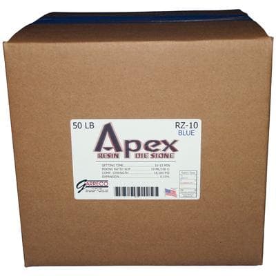 Apex RZ 10 Resin Reinforced Die Stone, Blue, 47.5 lb (50 lb) thumbnail 2