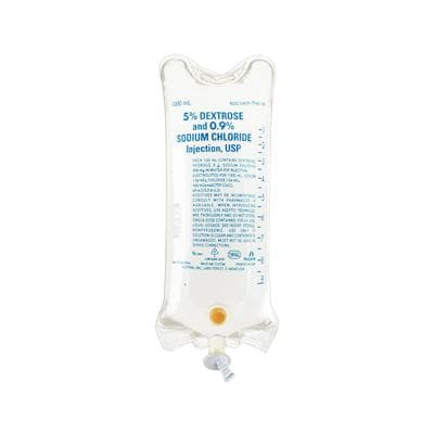 5% Dextrose and 0.9% Sodium Chloride Injection, USP - 1000 ml, 12/Case, NDC 00409-7941-09 - 5% Dextrose and 0.9% Sodium Chloride Injection, USP - 1000 ml, 12/Case - Image 1