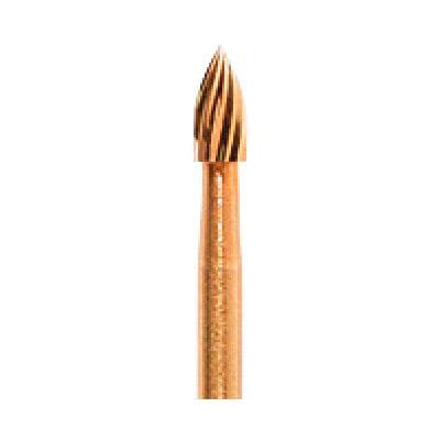 NeoBurr® Trimming and Finishing Carbide Bur, FG, 12-Blade Flame, #7106, 1.8 mm Diameter, 3.7 mm Length, 25/Pkg thumbnail 3