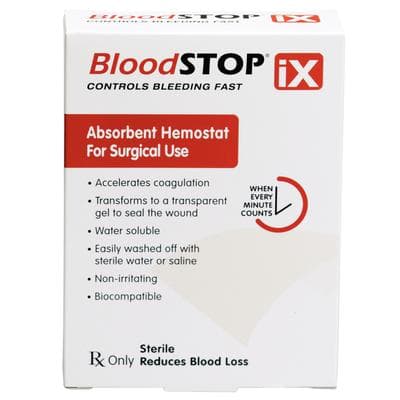BloodSTOP iX Hemostatic Dressing, 0.5" x 2", 24/Box thumbnail 4