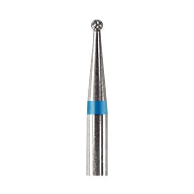 NeoDiamond® FG Diamond Bur, Round (Ball) #801, Medium Grit, Blue Ring, 1.0 mm Diameter, 0.8 mm Head Length, 25/Pkg, 0110M thumbnail 5