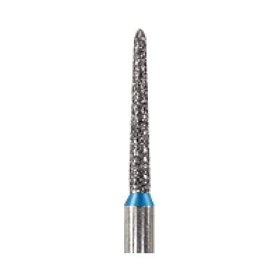 NeoDiamond® FG Diamond Bur, Medium Grit, Pointed Taper Cone, #878 (1712.8M), 1.2 mm Diameter, 8.0 mm Length, Blue Ring, 25/Pkg thumbnail 5