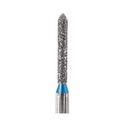 NeoDiamond® Crown/Bridge & Operative Diamond Bur, FG, Beveled Cylinder, Medium Grit, Blue Ring, #885 (1812.8M), 1.2 mm Diameter, 8.0 mm Length, 25/Pkg thumbnail 5