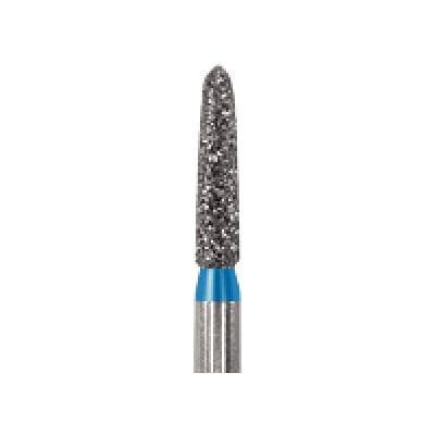 NeoDiamond® Crown/Bridge & Operative Diamond Bur, FGSS, Medium Grit, Pointed Taper, Blue Ring, #877, 1.6 mm Diameter, 6.0 mm Length, 25/Pkg, 1716.6MS thumbnail 5