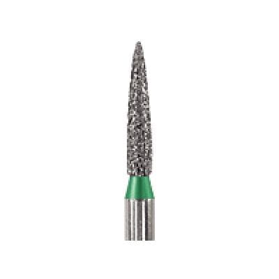 NeoDiamond® Crown/Bridge & Operative Diamond Burs – FG, Flame, Coarse, Green, #862, 1.2 mm Diameter, 6.0 mm Length, 25/Pkg, 1512.6CS thumbnail 4
