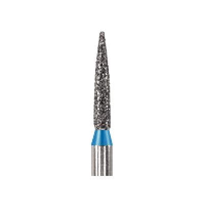 NeoDiamond® Flame Diamond Bur, FG Short Shank, Medium Grit, Blue Ring, #862 (1512.6MS), 1.2 mm Diameter, 6.0 mm Head Length, 25/Pkg thumbnail 5