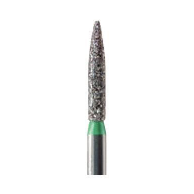 NeoDiamond® Crown/Bridge & Operative Diamond Burs – FG, Flame, Coarse, Green, #862, 1.4 mm Diameter, 8.0 mm Length, 25/Pkg, 1514.8C thumbnail 6