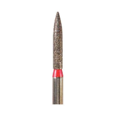 NeoDiamond® Crown/Bridge & Operative Diamond Burs – FG, Flame, Fine, Red, #862, 1.6 mm Diameter, 8.0 mm Length, 25/Pkg, 1516.8F thumbnail 5