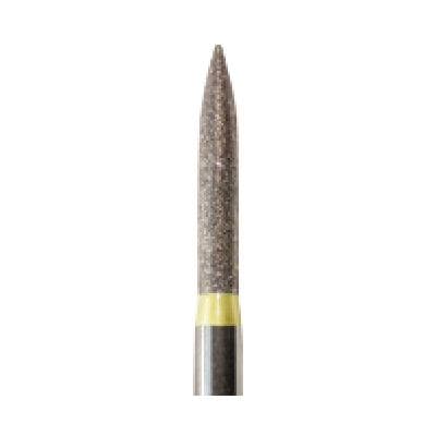 NeoDiamond® Finishing Burs – FG, Very Fine, Yellow, Flame, #862, 1.6 mm Diameter, 8.0 mm Length, 25/Pkg, 3516.8VF thumbnail 5