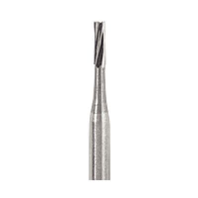 NeoBurr® Operative Carbide Bur, FG #56, Flat End Straight Fissure, 0.8 mm Diameter, 3.2 mm Length, 50/Pkg thumbnail 3