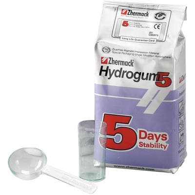 Zhermack Hydrogum 5 Dustless Alginate Impression Material, Extra Fast Set, Thixotropic, Fruit Flavor, Purple, 1 lb Bag, C302070 thumbnail 17
